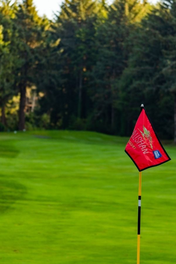 Pin at Salishan Golf Links