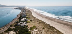 Aerial View of Salishan Beach