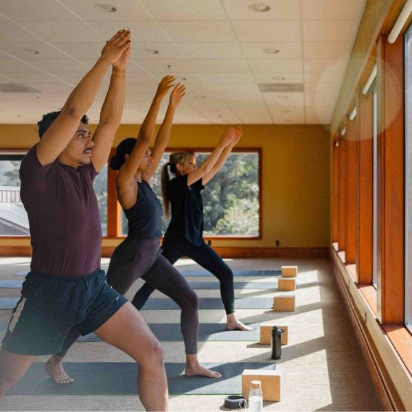 Group Yoga at Salishan Coastal Lodge