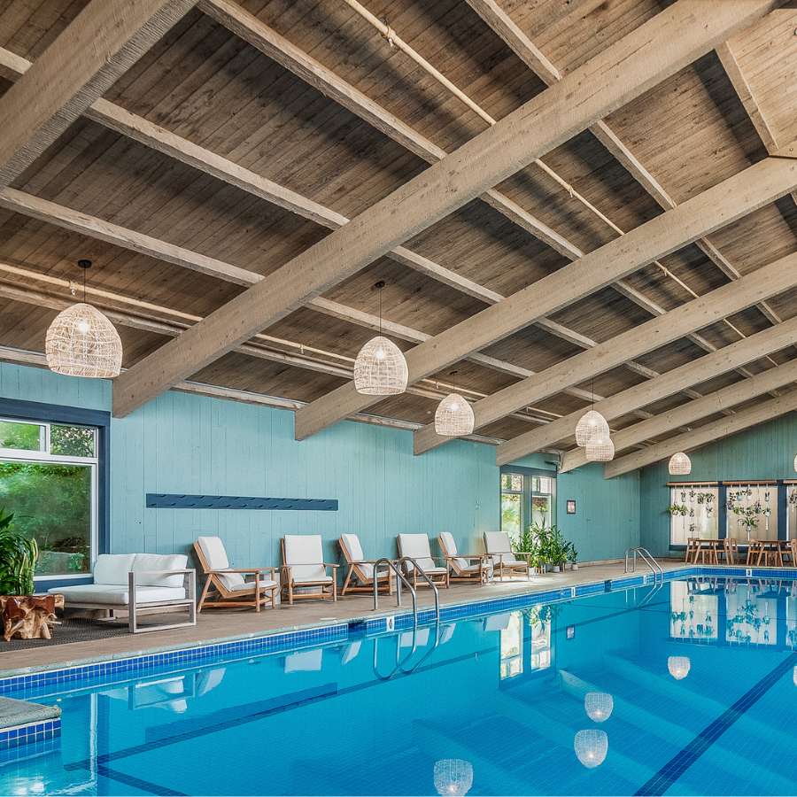 Pool at Salishan Coastal Lodge