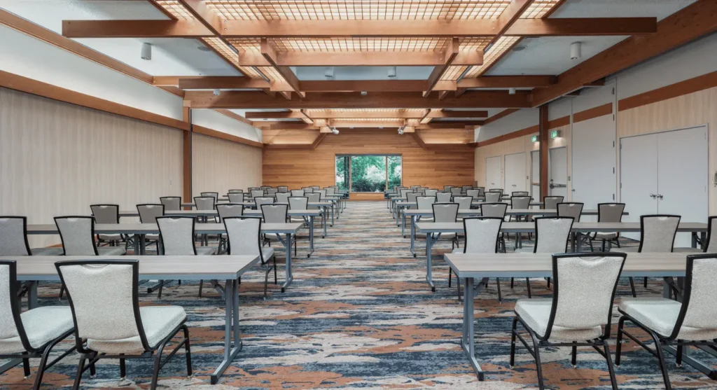 Explore the Council House at Salishan Coastal Lodge, perfect for an Oregon Coast meeting.