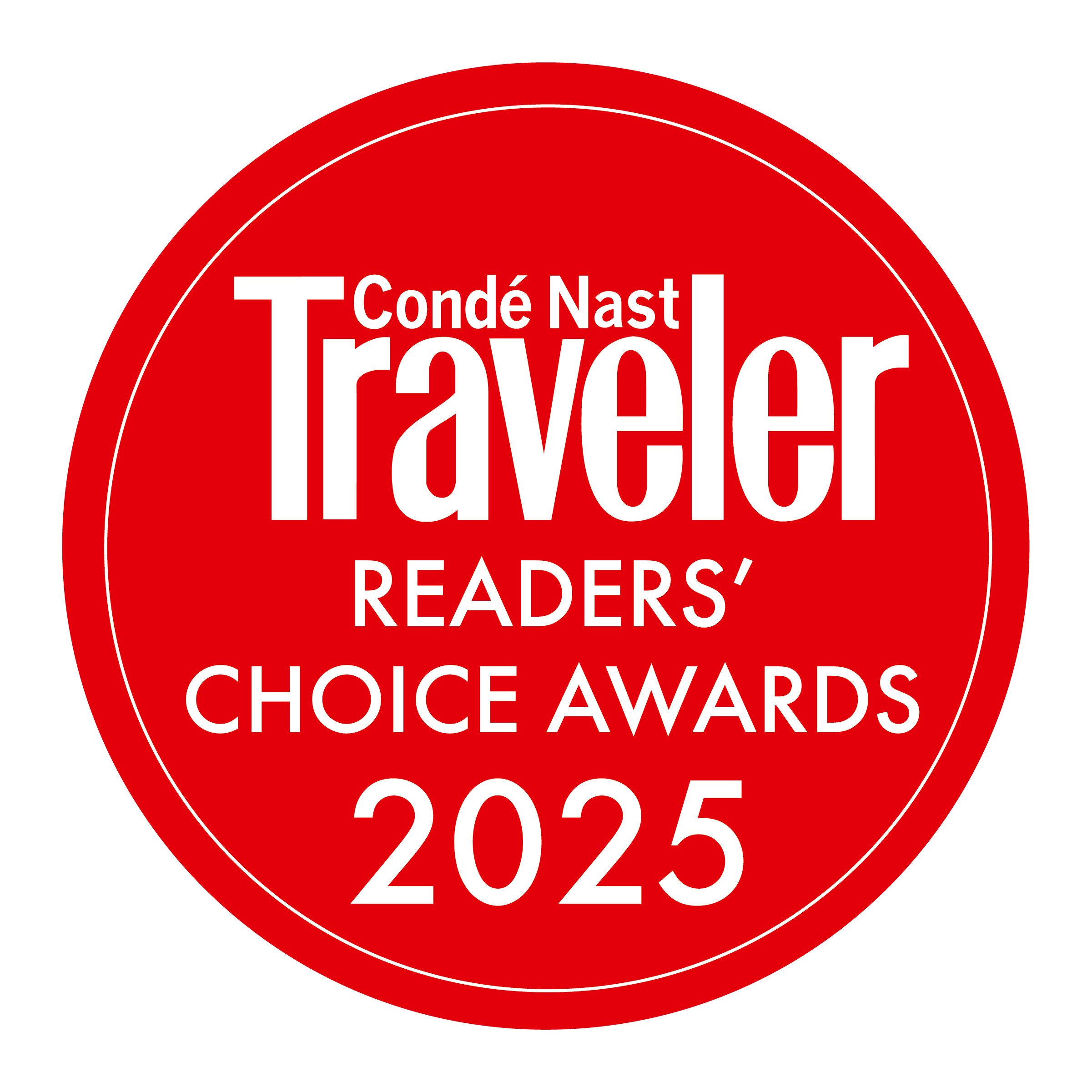 Cond&eacute; Nast Traveler Readers&rsquo; Choice Awards 2025