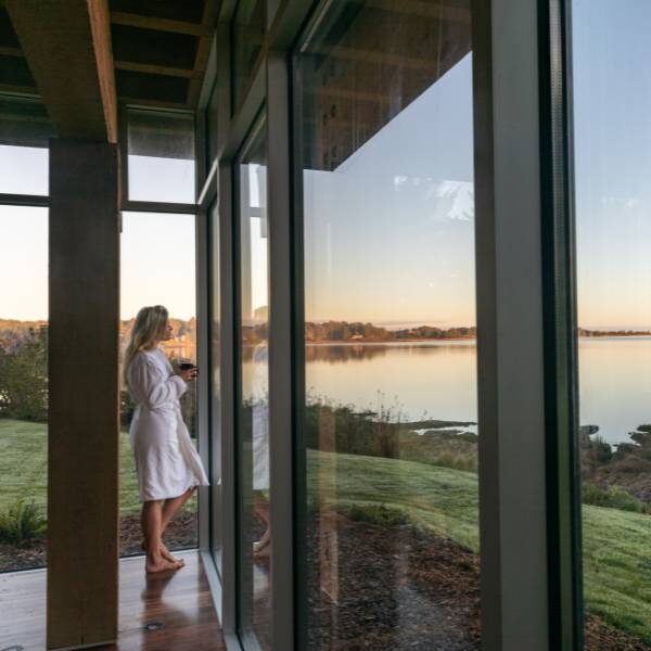 View of Siletz Bay from Hearth Room